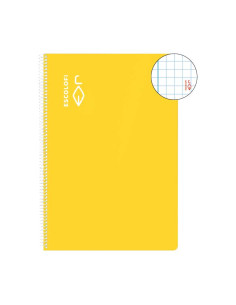 CUADERNO ESPIRAL 100h ESCOLOFI F 5x5 CON MARGEN