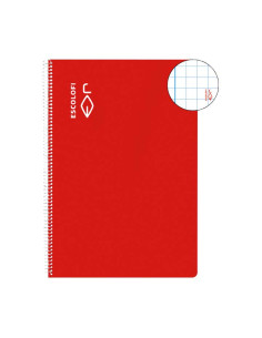 CUADERNO ESPIRAL 100h ESCOLOFI F 6x6 CON MARGEN