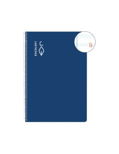 CUADERNO ESPIRAL 100h ESCOLOFI F PAUTA 25 CON MARGEN