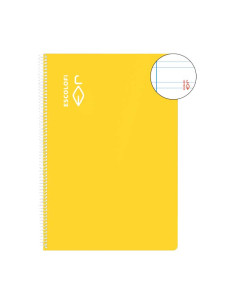 CUADERNO ESPIRAL 100h ESCOLOFI F PAUTA 35 CON MARGEN