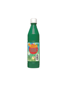 JOVI TÉMPERA LÍQUIDA SCHOOL VERDE OSCURO BOTELLA DE 500ML