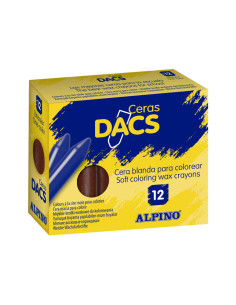 CAJA 12 CERAS DACS ALPINO