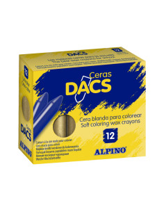 CAJA 12 CERAS DACS ALPINO
