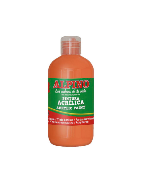 BOTELLA PINTURA ACRÍLICA ALPINO 250ml