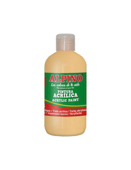 BOTELLA PINTURA ACRÍLICA ALPINO 250ml