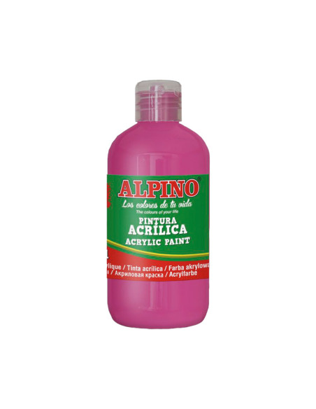 BOTELLA PINTURA ACRÍLICA ALPINO 250ml