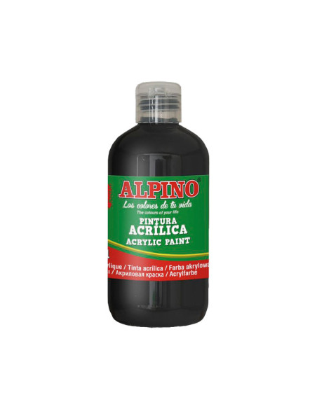 BOTELLA PINTURA ACRÍLICA ALPINO 250ml