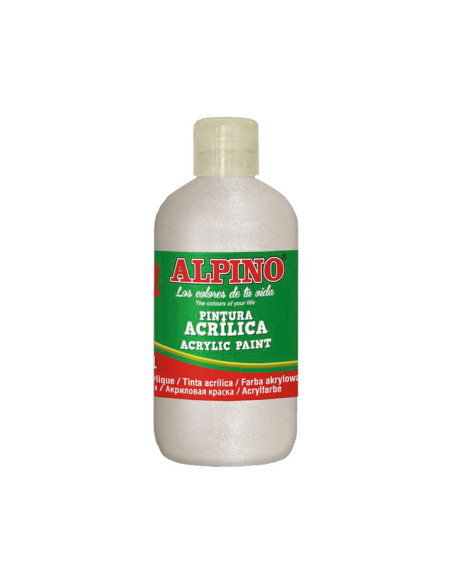 BOTELLA PINTURA ACRÍLICA ALPINO 250ml
