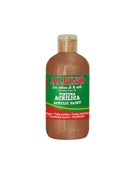 BOTELLA PINTURA ACRÍLICA ALPINO 250ml