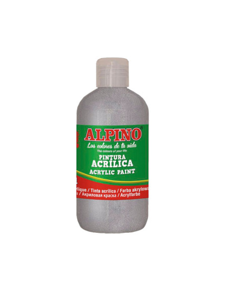 BOTELLA PINTURA ACRÍLICA ALPINO 250ml