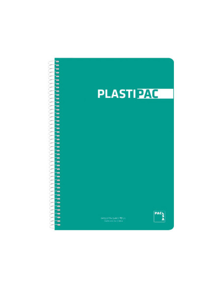CUADERNO PACSA PLASTIPAC 4 4x4 CON MARGEN 80h