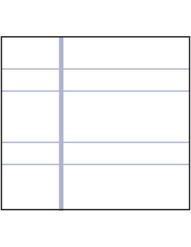 CUADERNO PACSA PLASTIPAC F PAUTA 35 80h