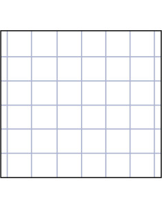CUADERNO GOFRADO PACSA A4 5x5 CON MARGEN 2