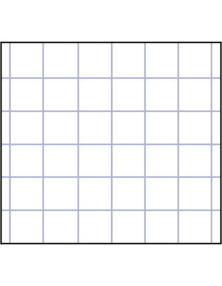 CUADERNO GOFRADO PACSA A4 5x5 CON MARGEN