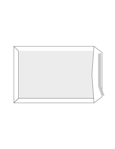 CAJA 125 BOLSAS SAM DORSO DE CARTÓN 260x360mm