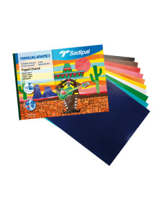 CUADERNO 10h PAPEL CHAROL SADIPAL 32x24cm