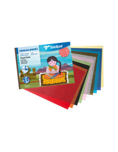 CUADERNO 10h PAPEL SEDA  SADIPAL 32x24cm