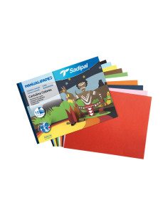 CUADERNO 10h CARTULINA SADIPAL 32x24cm