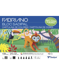 CUADERNO 10h CARTULINA SADIPAL 32x24cm 2