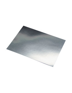 PAQUETE 10h CARTULINA SADIPAL ALUMINIO 50x65cm