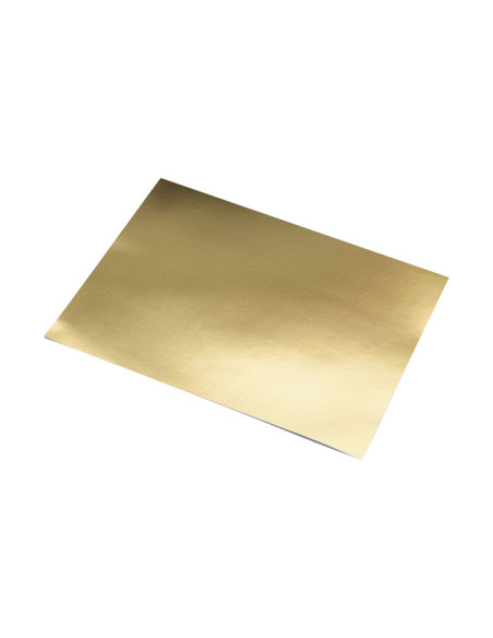PAQUETE 10h CARTULINA SADIPAL ALUMINIO 50x65cm