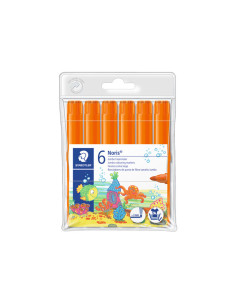 PACK 6 ROTULADORES STAEDTLER NORIS JUMBO