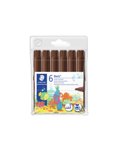 PACK 6 ROTULADORES STAEDTLER NORIS JUMBO