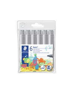PACK 6 ROTULADORES STAEDTLER NORIS JUMBO