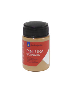 LA PAJARITA TÉMPERA ESCOLAR BOTE DE 35ML SATINADA AMARILLO SIENA OSCURO L-05