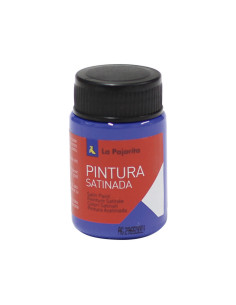 LA PAJARITA TÉMPERA ESCOLAR BOTE DE 35ML SATINADA AZUL ULTRAMAR L-11