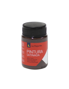 LA PAJARITA TÉMPERA ESCOLAR BOTE DE 35ML SATINADA MARRON SOMBRA TOSTADA L-15
