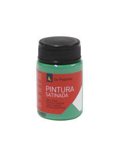 LA PAJARITA TÉMPERA ESCOLAR BOTE DE 35ML SATINADA VERDE VIVO L-17
