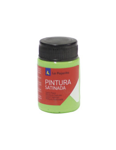 LA PAJARITA TÉMPERA ESCOLAR BOTE DE 35ML SATINADA VERDE LORO L-37