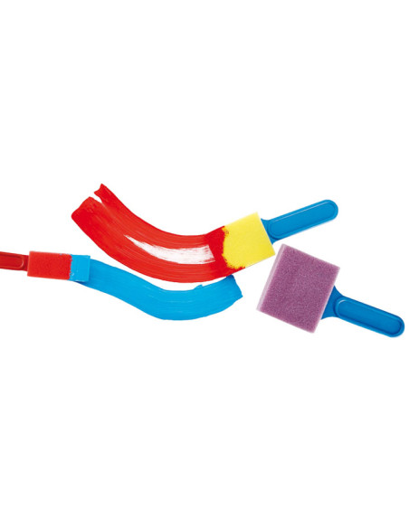 SET 3 PINCELES JOVI DE ESPUMA GRANDES