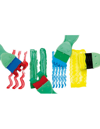 SET 4 PINCELES JOVI DE GOMA