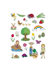 BLÍSTER 12h GOMETS APLI TEMÁTICOS PRIMAVERA