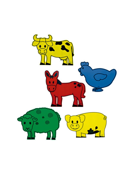 PACK ANIMALES GIGANTES HENBEA GRANJA