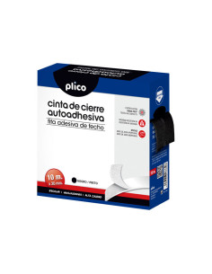 CINTA DE CIERRE ADHSEIVA PLICO VELCRO 10m