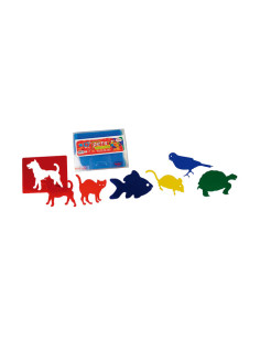 SET 6 PLANTILLAS HENBEA MASCOTAS 2