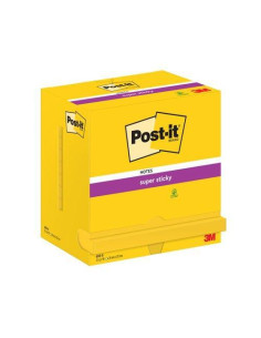 PACK 12 BLOCS NOTAS POST-IT SUPER STICKY 76x127mm