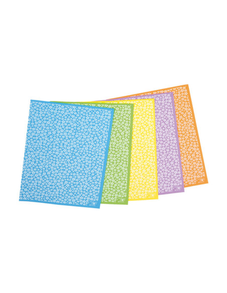 BOLSA 5h GOMA EVA CARCHIVO DECORADA SOL FLORES