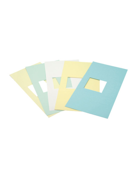 PAQUETE 25 TARJETAS DE FELICITACIÓN NIEFENVER CUADRADAS
