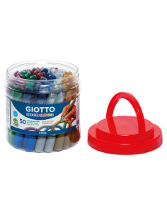 BOTE 50 TUBOS COLA GIOTTO GLITTER