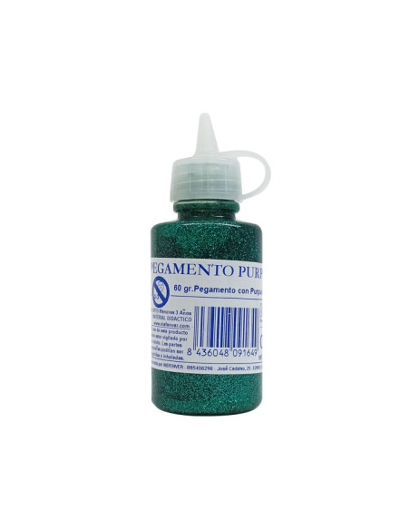 PURPURINA NIEFENVER GLITTER VERDE bote de 60gr