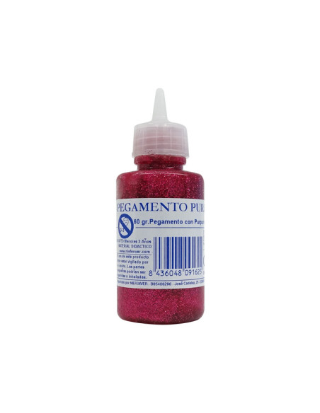 PURPURINA NIEFENVER GLITTER MAGENTA bote de 60gr