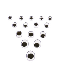 BOLSA 100 OJOS MÓVILES NIEFENVER SIN PESTAÑAS