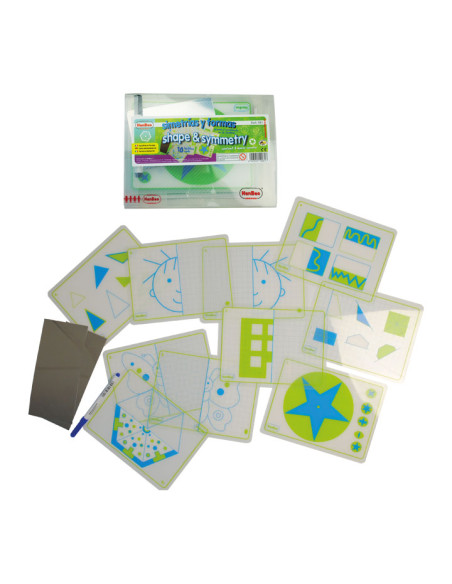 KIT JUEGO HENBEA SIMETRÍAS Y FORMAS