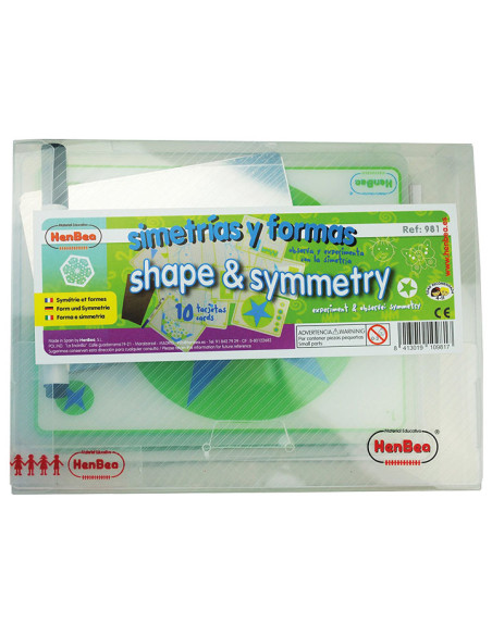 KIT JUEGO HENBEA SIMETRÍAS Y FORMAS
