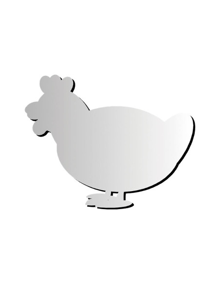ESPEJO DE ANIMALES HENBEA GALLINA