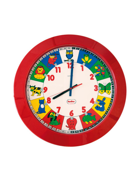 RELOJ GIGANTE HENBEA ESCOLAR NÚMEROS